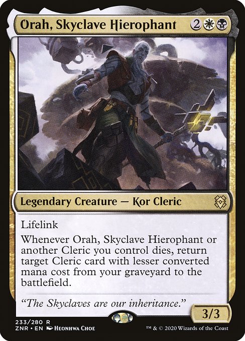 Orah, Skyclave Hierophant [Foil]
