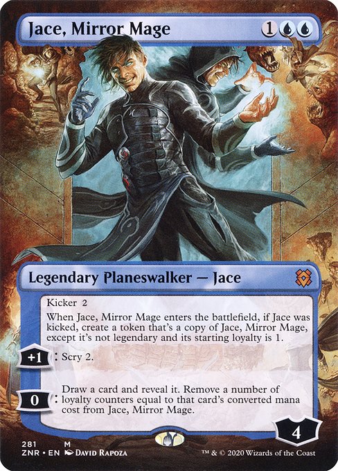 Jace, Mirror Mage [Borderless]