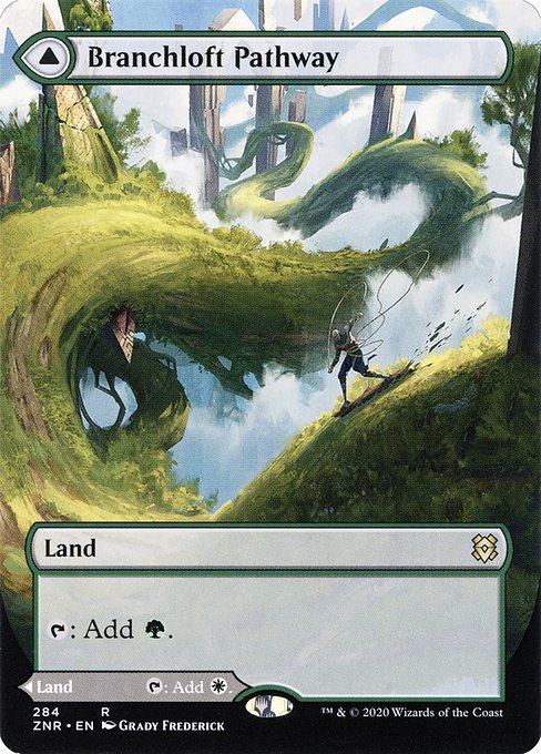 Branchloft Pathway // Boulderloft Pathway [Borderless Foil]