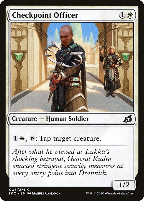 Checkpoint Officer [Foil]