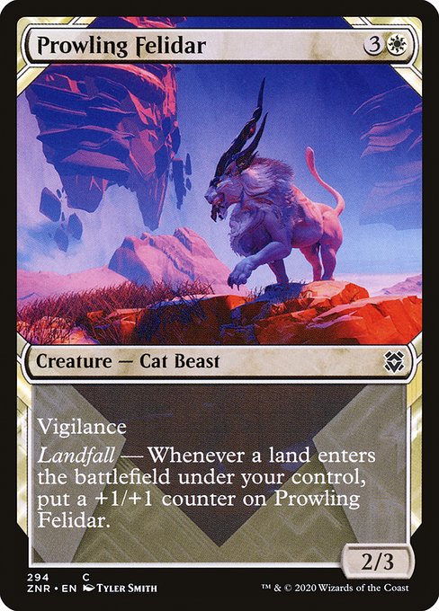 Prowling Felidar [Showcase]