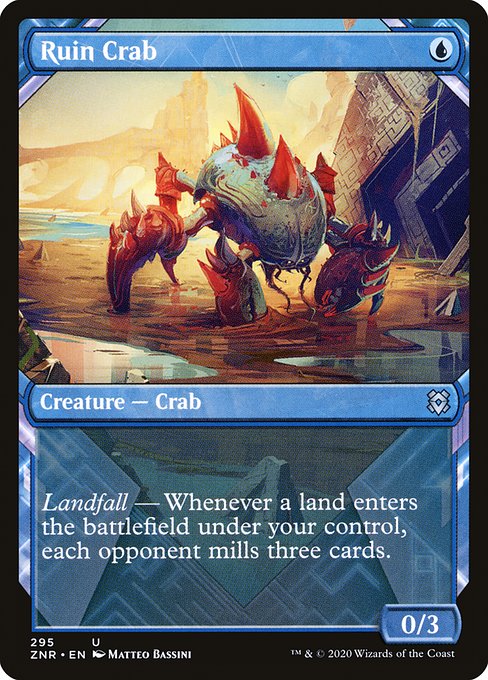 Ruin Crab [Showcase Foil]