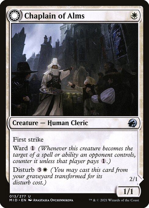 Chaplain of Alms // Chapel Shieldgeist [Foil]