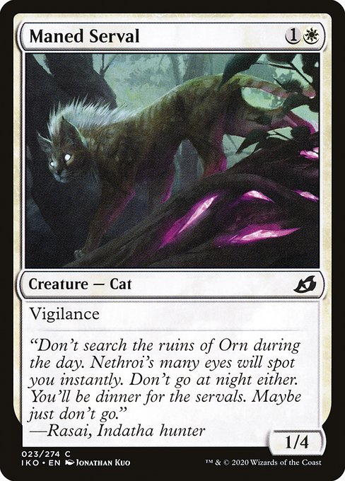 Maned Serval [Foil]
