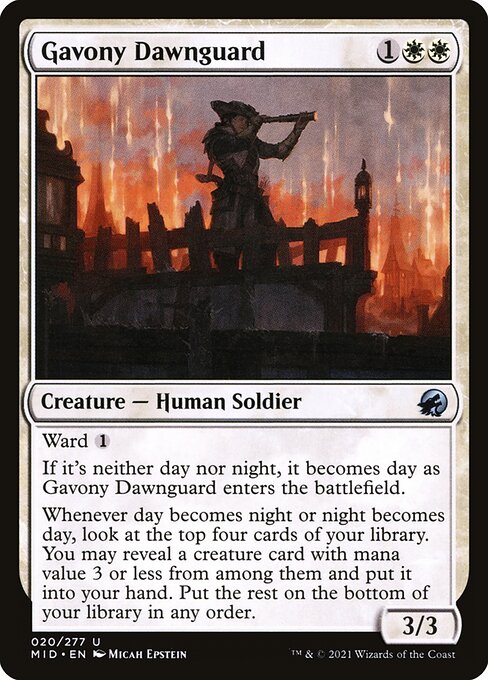 Gavony Dawnguard [Foil]
