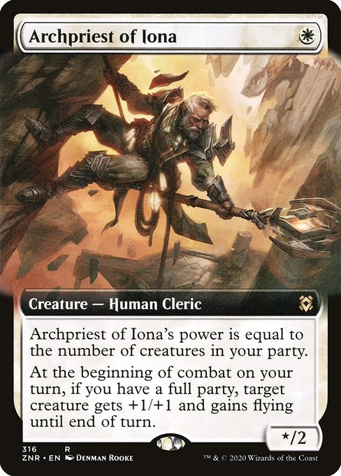 Archpriest of Iona [Extended Artwork Foil]