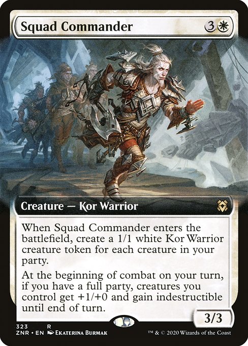Squad Commander [Extended Artwork Foil]