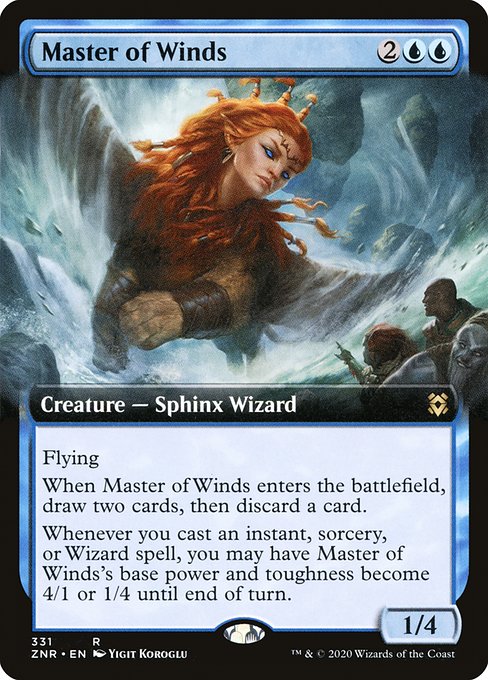 Master of Winds [Extended Artwork Foil]