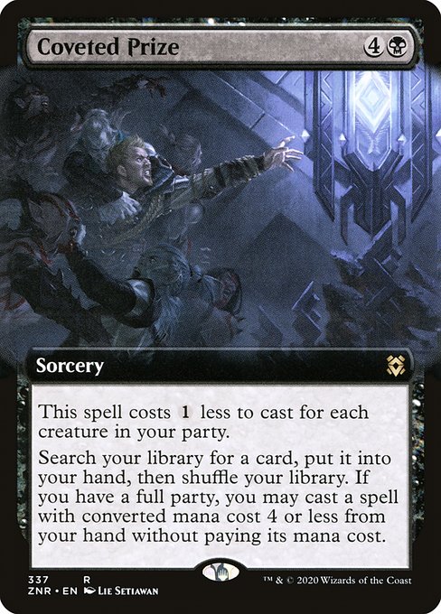 Coveted Prize [Extended Artwork Foil]