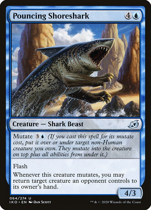 Pouncing Shoreshark [Foil]