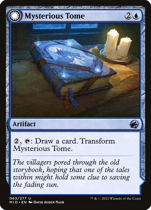 Mysterious Tome // Chilling Chronicle [Foil]
