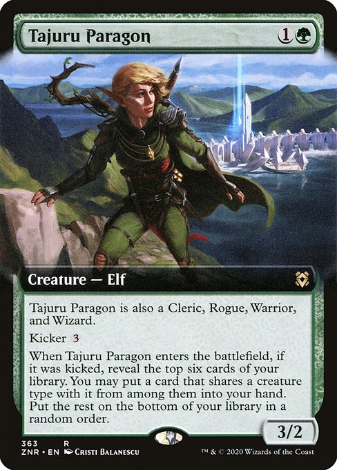Tajuru Paragon [Extended Artwork Foil]