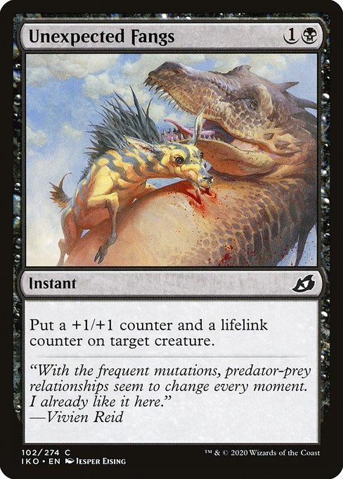 Unexpected Fangs [Foil]