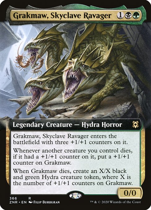 Grakmaw, Skyclave Ravager [Extended Artwork]