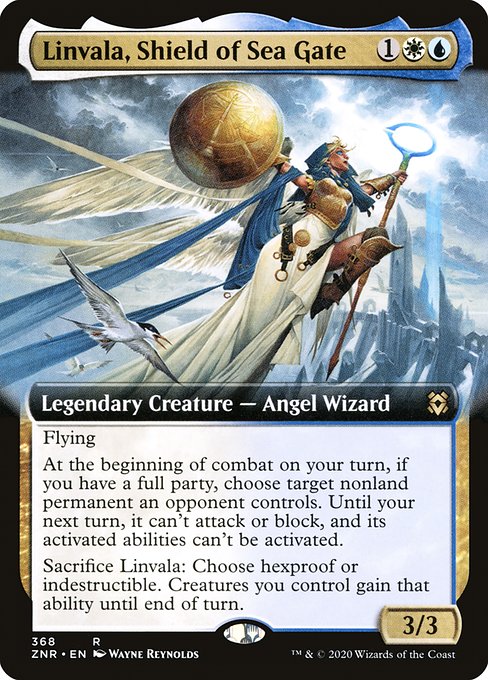 Linvala, Shield of Sea Gate [Extended Artwork]