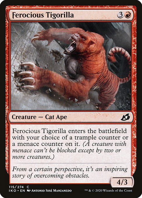 Ferocious Tigorilla [Foil]