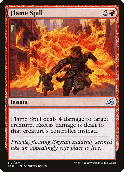 Flame Spill [Foil]