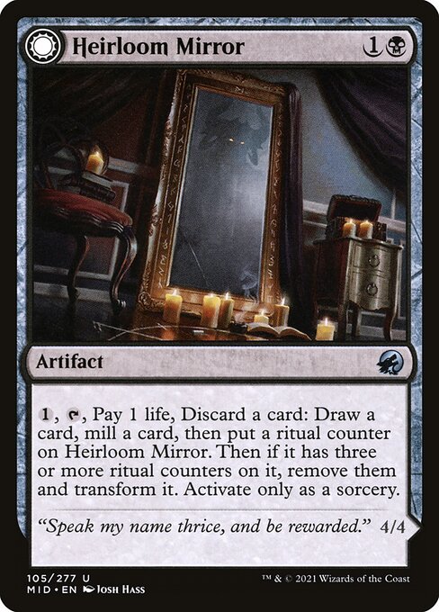 Heirloom Mirror // Inherited Fiend [Foil]