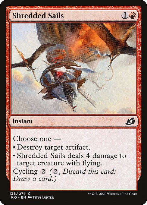 Shredded Sails [Foil]