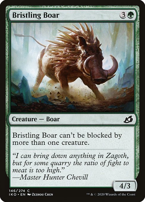 Bristling Boar [Foil]