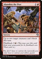 Abandon the Post