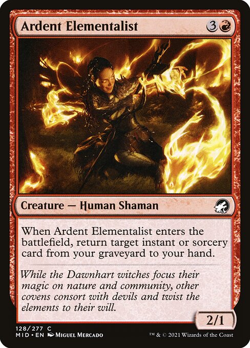 Ardent Elementalist [Foil]
