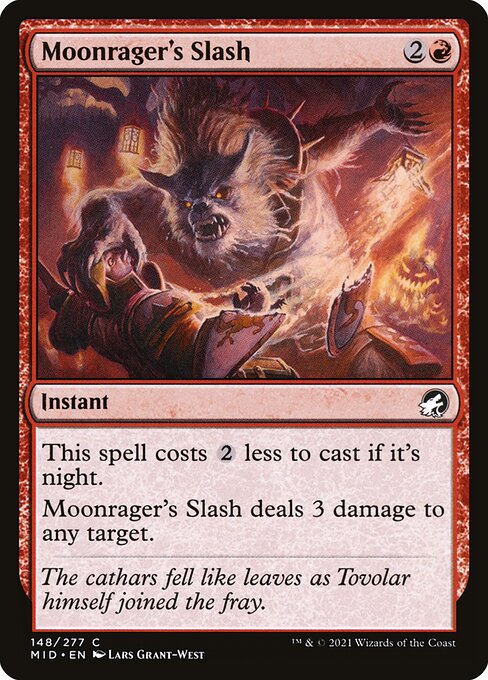 Moonrager's Slash [Foil]