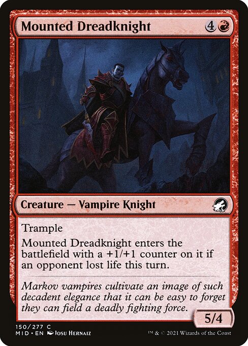 Mounted Dreadknight [Foil]