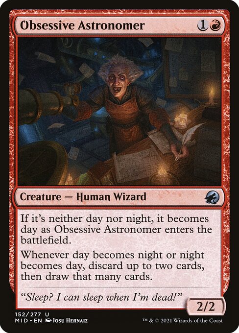 Obsessive Astronomer [Foil]