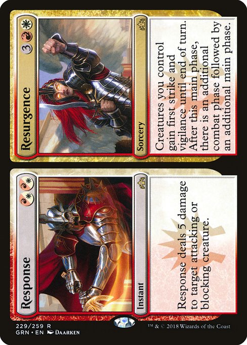 Response // Resurgence [Foil]