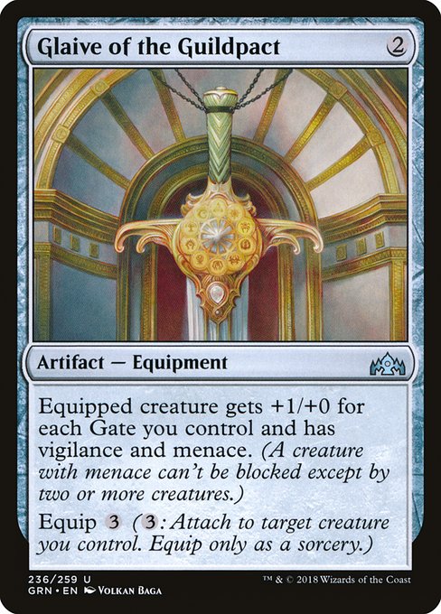 Glaive of the Guildpact [Foil]