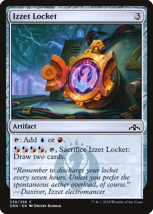 Izzet Locket [Foil]