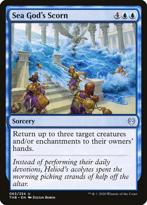 Sea God's Scorn [Foil]
