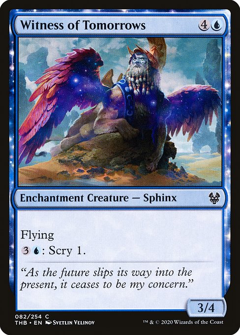 Witness of Tomorrows [Foil]