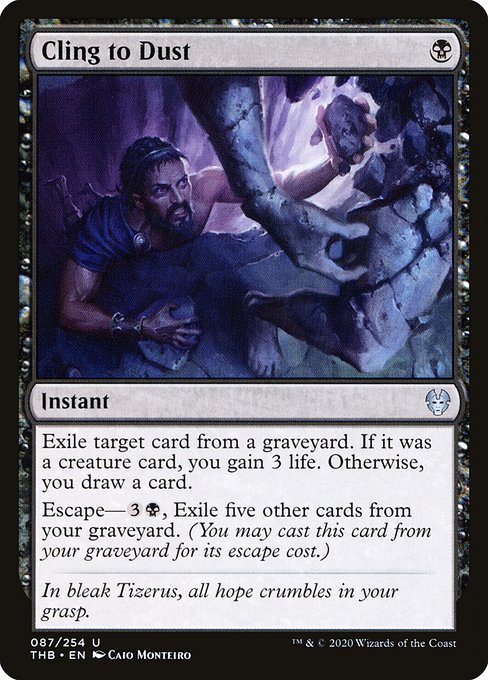Cling to Dust [Foil]