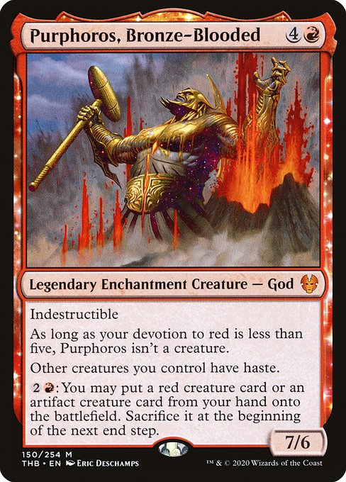 Purphoros, Bronze-Blooded [Foil]