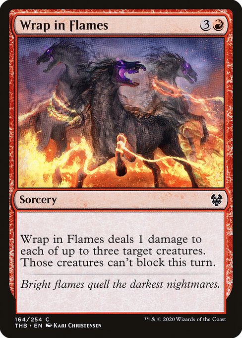 Wrap in Flames [Foil]