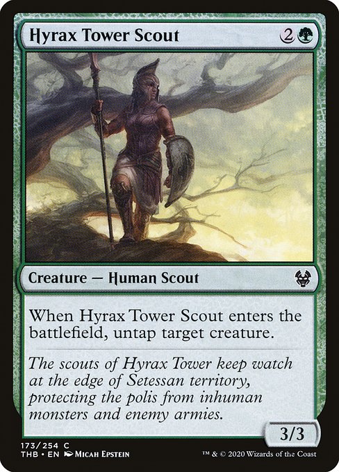 Hyrax Tower Scout [Foil]