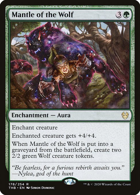 Mantle of the Wolf [Foil]