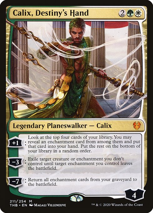 Calix, Destiny's Hand [Foil]