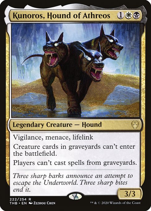 Kunoros, Hound of Athreos [Foil]