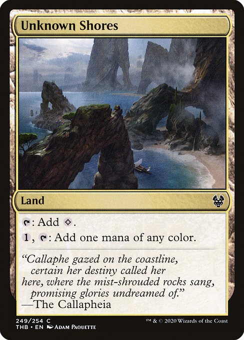 Unknown Shores [Foil]