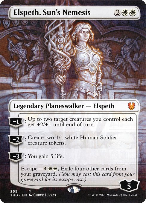 Elspeth, Sun's Nemesis [Borderless Foil]