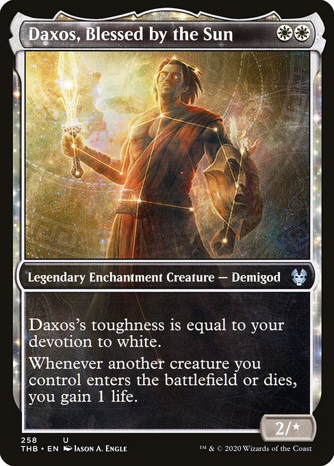 Daxos, Blessed by the Sun [Showcase]