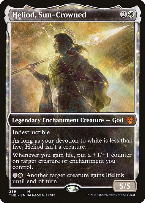 Heliod, Sun-Crowned [Showcase Foil]