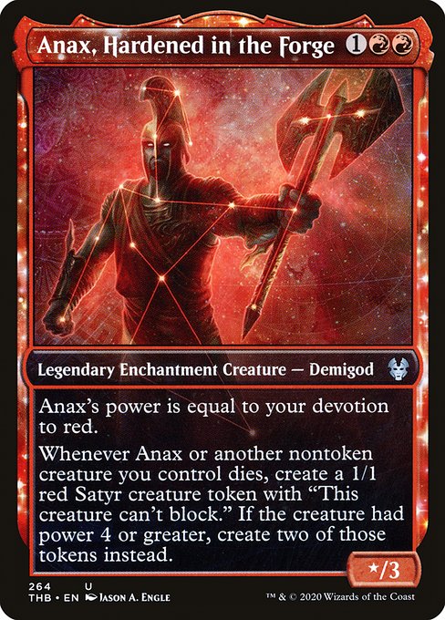 Anax, Hardened in the Forge [Showcase Foil]