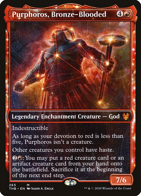 Purphoros, Bronze-Blooded [Showcase Foil]