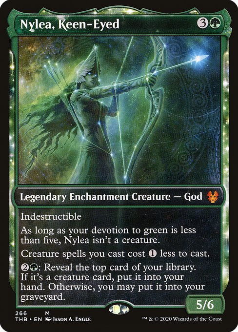 Nylea, Keen-Eyed [Showcase Foil]