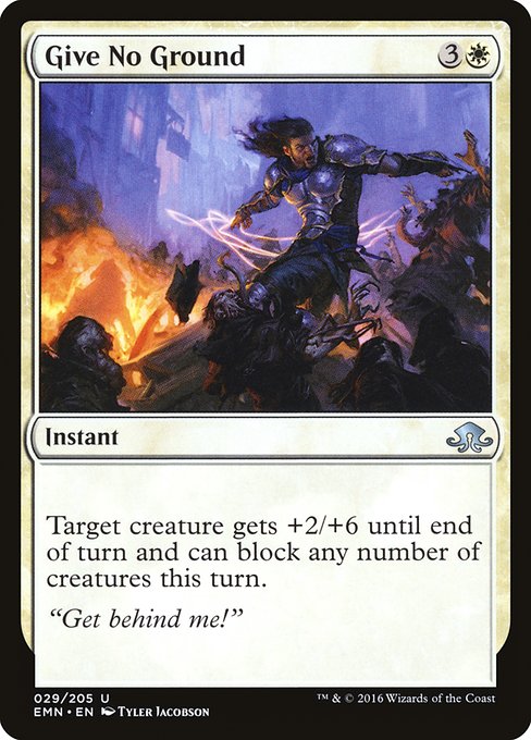 Give No Ground [Foil]