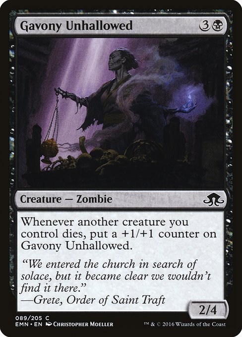 Gavony Unhallowed [Foil]